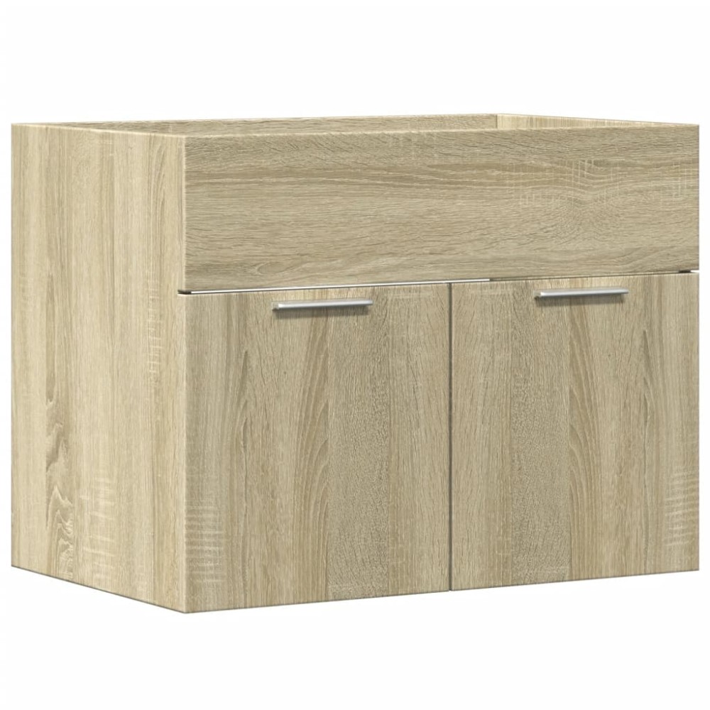 vidaXL Dulap de chiuvetă, stejar Sonoma, 60x38,5x46 cm, PAL
