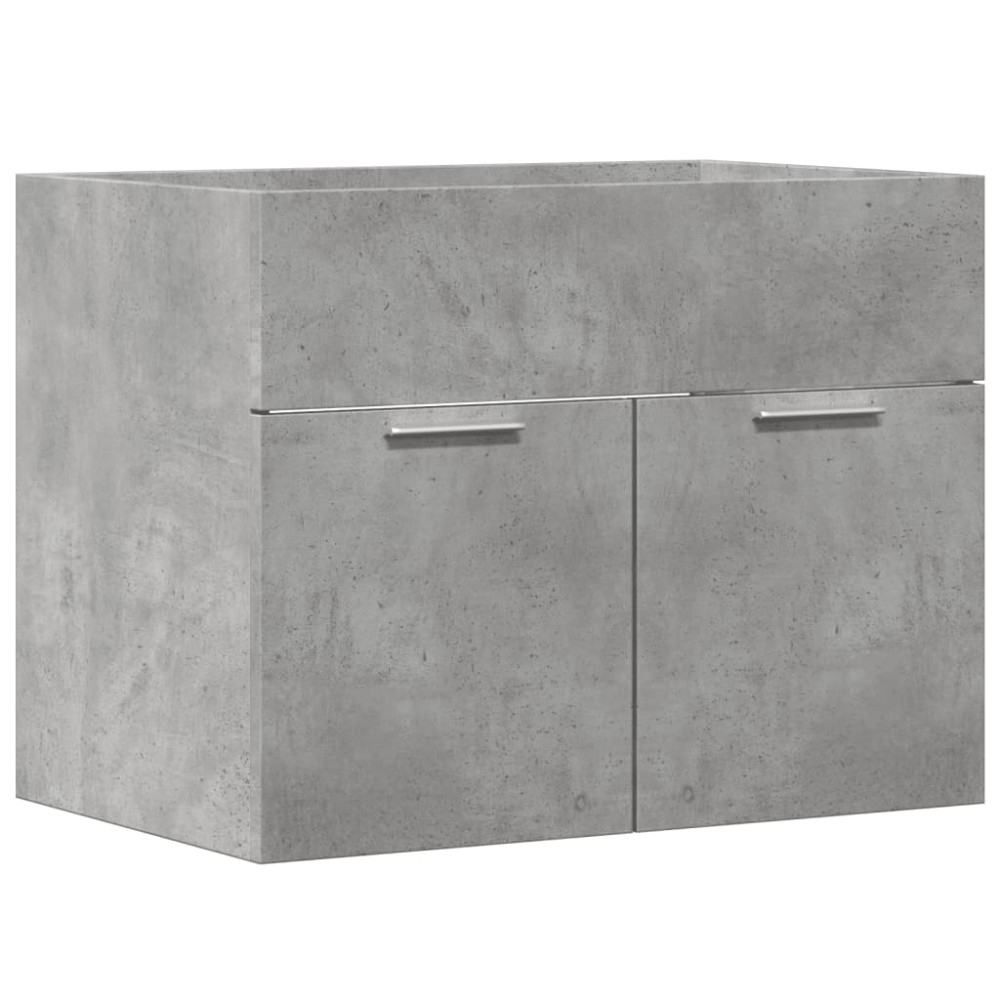 vidaXL Dulap de chiuvetă, gri beton, 60x38,5x46 cm, PAL