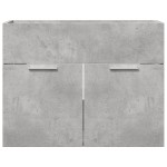vidaXL Dulap de chiuvetă, gri beton, 60x38,5x46 cm, PAL vidaXL Dulap de chiuvetă, gri beton, 60x38,5x46 cm, PAL