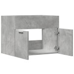 vidaXL Dulap de chiuvetă, gri beton, 60x38,5x46 cm, PAL vidaXL Dulap de chiuvetă, gri beton, 60x38,5x46 cm, PAL