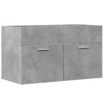 vidaXL Dulap de chiuvetă, gri beton, 80x38,5x46 cm, PAL vidaXL Dulap de chiuvetă, gri beton, 80x38,5x46 cm, PAL