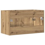 vidaXL Dulap chiuvetă baie, stejar artizanal 80x38,5x46 cm lemn vidaXL Dulap chiuvetă baie, stejar artizanal 80x38,5x46 cm lemn