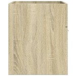 vidaXL Dulap chiuvetă baie, stejar sonoma 90x38,5x46 cm lemn prelucrat vidaXL Dulap chiuvetă baie, stejar sonoma 90x38,5x46 cm lemn prelucrat