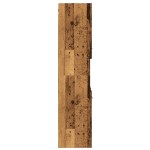 vidaXL Dulap suspendat de baie, lemn vechi 30x30x130 cm lemn prelucrat