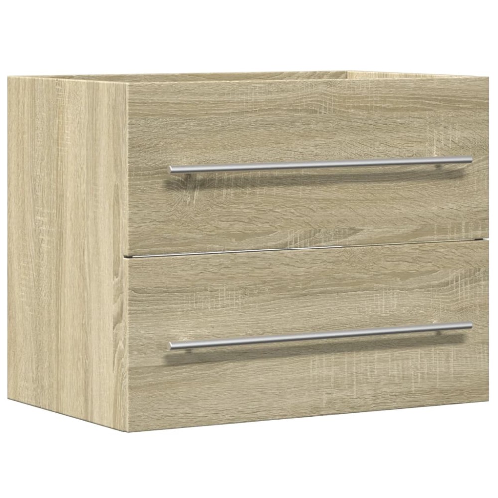 vidaXL Dulap de chiuvetă, stejar sonoma, 60x38,5x48 cm, PAL