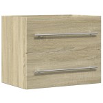 vidaXL Dulap de chiuvetă, stejar sonoma, 60x38,5x48 cm, PAL vidaXL Dulap de chiuvetă, stejar sonoma, 60x38,5x48 cm, PAL