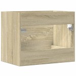 vidaXL Dulap de chiuvetă, stejar sonoma, 60x38,5x48 cm, PAL vidaXL Dulap de chiuvetă, stejar sonoma, 60x38,5x48 cm, PAL