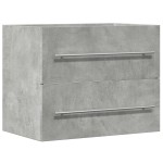 vidaXL Dulap de chiuvetă, gri beton, 60x38,5x48 cm, PAL vidaXL Dulap de chiuvetă, gri beton, 60x38,5x48 cm, PAL