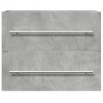 vidaXL Dulap de chiuvetă, gri beton, 60x38,5x48 cm, PAL vidaXL Dulap de chiuvetă, gri beton, 60x38,5x48 cm, PAL