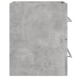 vidaXL Dulap de chiuvetă, gri beton, 60x38,5x48 cm, PAL vidaXL Dulap de chiuvetă, gri beton, 60x38,5x48 cm, PAL
