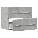 vidaXL Dulap de chiuvetă, gri beton, 60x38,5x48 cm, PAL vidaXL Dulap de chiuvetă, gri beton, 60x38,5x48 cm, PAL