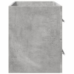 vidaXL Dulap de chiuvetă gri beton 80x38,5x48 cm lemn prelucrat vidaXL Dulap de chiuvetă gri beton 80x38,5x48 cm lemn prelucrat