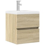 vidaXL Dulap de chiuvetă, stejar Sonoma, 41x38,5x45 cm, PAL vidaXL Dulap de chiuvetă, stejar Sonoma, 41x38,5x45 cm, PAL
