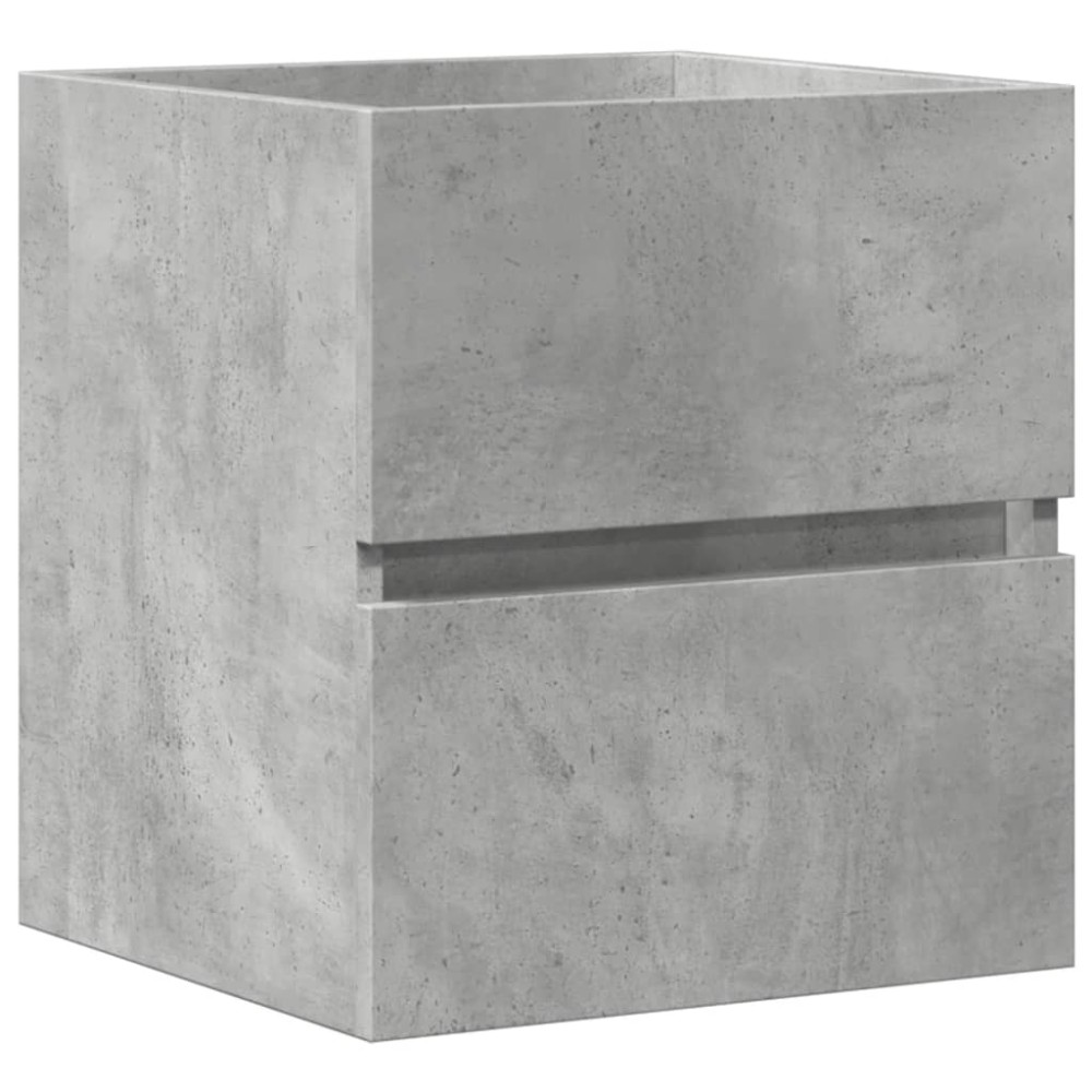 vidaXL Dulap pentru chiuvetă, gri beton, 41x38,5x45 cm, PAL