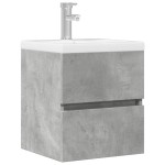 vidaXL Dulap pentru chiuvetă, gri beton, 41x38,5x45 cm, PAL vidaXL Dulap pentru chiuvetă, gri beton, 41x38,5x45 cm, PAL