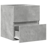 vidaXL Dulap pentru chiuvetă, gri beton, 41x38,5x45 cm, PAL vidaXL Dulap pentru chiuvetă, gri beton, 41x38,5x45 cm, PAL