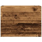 vidaXL Dulap pentru baie, lemn vechi, 60x38,5x45 cm, lemn prelucrat vidaXL Dulap pentru baie, lemn vechi, 60x38,5x45 cm, lemn prelucrat