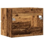 vidaXL Dulap pentru baie, lemn vechi, 60x38,5x45 cm, lemn prelucrat vidaXL Dulap pentru baie, lemn vechi, 60x38,5x45 cm, lemn prelucrat