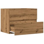 vidaXL Dulap pentru baie stejar artizanal 60x38,5x45 cm lemn prelucrat vidaXL Dulap pentru baie stejar artizanal 60x38,5x45 cm lemn prelucrat