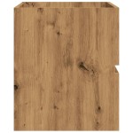 vidaXL Dulap de chiuvetă stejar artizanal 90x38,5x45 cm lemn prelucrat vidaXL Dulap de chiuvetă stejar artizanal 90x38,5x45 cm lemn prelucrat