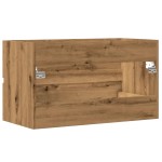 vidaXL Dulap de chiuvetă stejar artizanal 90x38,5x45 cm lemn prelucrat vidaXL Dulap de chiuvetă stejar artizanal 90x38,5x45 cm lemn prelucrat