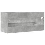 vidaXL Dulap de chiuvetă, gri beton, 100x38,5x45 cm, PAL vidaXL Dulap de chiuvetă, gri beton, 100x38,5x45 cm, PAL