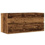 vidaXL Dulap chiuvetă, lemn vechi, 100x38,5x45 cm, lemn prelucrat vidaXL Dulap chiuvetă, lemn vechi, 100x38,5x45 cm, lemn prelucrat