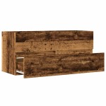 vidaXL Dulap chiuvetă, lemn vechi, 100x38,5x45 cm, lemn prelucrat vidaXL Dulap chiuvetă, lemn vechi, 100x38,5x45 cm, lemn prelucrat
