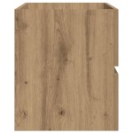 vidaXL Dulap chiuvetă, stejar artizanal, 100x38,5x45 cm lemn prelucrat