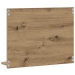 vidaXL Dulap cu oglindă de baie, stejar artizanal, 60x10,5x45 cm vidaXL Dulap cu oglindă de baie, stejar artizanal, 60x10,5x45 cm