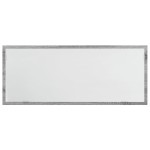 vidaXL Oglindă de baie LED sonoma gri, 100x8,5x37 cm lemn prelucrat