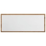 vidaXL Oglindă baie LED stejar artizanal, 100x8,5x37 cm lemn prelucrat