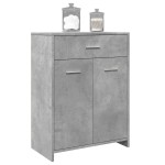 vidaXL Dulap de baie, gri beton, 60 x 33 x 80 cm, PAL