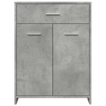 vidaXL Dulap de baie, gri beton, 60 x 33 x 80 cm, PAL
