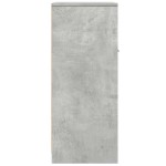 vidaXL Dulap de baie, gri beton, 60 x 33 x 80 cm, PAL