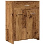 vidaXL Dulap de baie, lemn vechi, 60x33x80 cm, lemn prelucrat