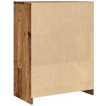 vidaXL Dulap de baie, lemn vechi, 60x33x80 cm, lemn prelucrat