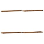 vidaXL Rafturi perete 4 buc., lemn vechi, 40x10x1,5 cm, lemn prelucrat vidaXL Rafturi perete 4 buc., lemn vechi, 40x10x1,5 cm, lemn prelucrat