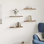 vidaXL Rafturi perete 4 buc., lemn vechi, 40x10x1,5 cm, lemn prelucrat vidaXL Rafturi perete 4 buc., lemn vechi, 40x10x1,5 cm, lemn prelucrat