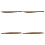 vidaXL Rafturi de perete, 4 buc., stejar artizanal, 40x20x1,5 cm, lemn vidaXL Rafturi de perete, 4 buc., stejar artizanal, 40x20x1,5 cm, lemn