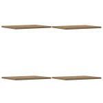 vidaXL Plăci bibliotecă, 4 buc., stejar artizanal, 40x30x1,5 cm, lemn vidaXL Plăci bibliotecă, 4 buc., stejar artizanal, 40x30x1,5 cm, lemn