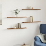 vidaXL Rafturi perete 4 buc., lemn vechi, 60x20x1,5 cm, lemn prelucrat vidaXL Rafturi perete 4 buc., lemn vechi, 60x20x1,5 cm, lemn prelucrat