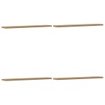 vidaXL Rafturi de perete, 4 buc., stejar artizanal, 60x20x1,5 cm, lemn vidaXL Rafturi de perete, 4 buc., stejar artizanal, 60x20x1,5 cm, lemn