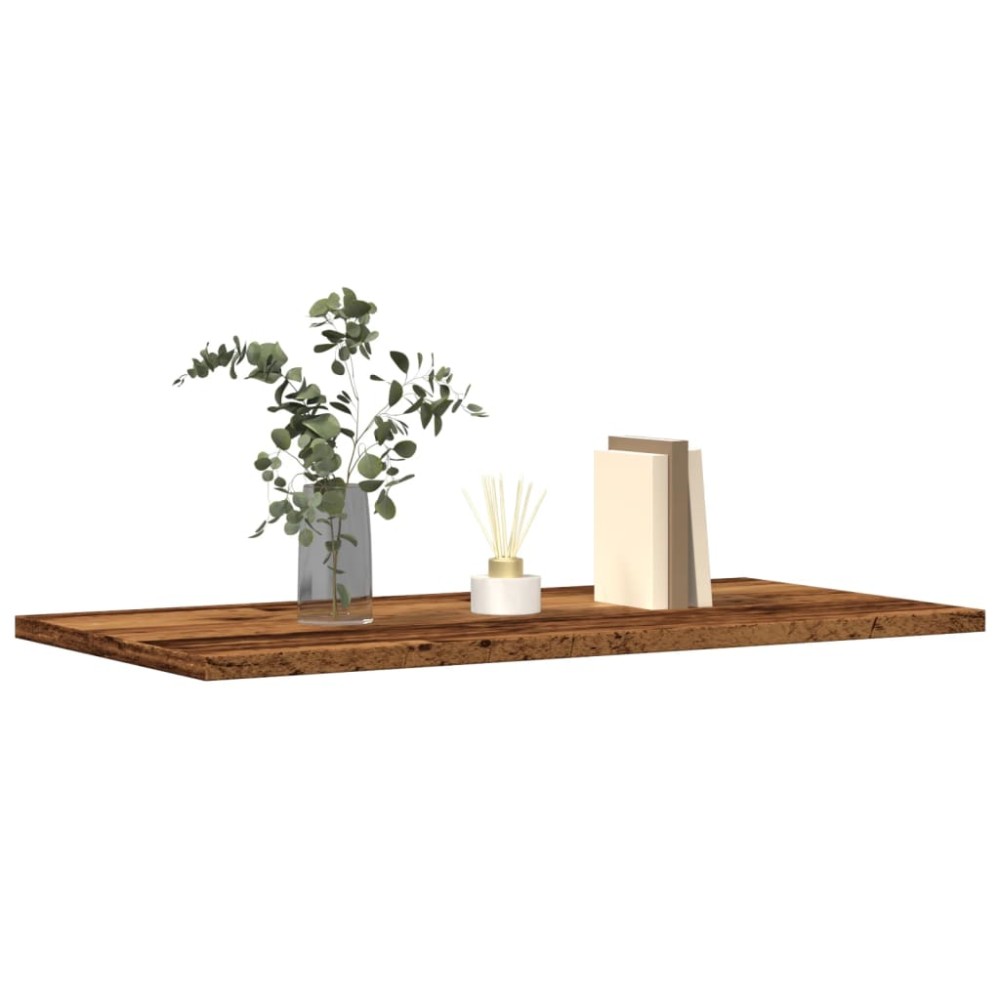 vidaXL Rafturi perete 4 buc., lemn vechi, 60x30x1,5 cm, lemn prelucrat