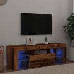 vidaXL Dulap TV cu lumini LED lemn vechi 120x36,5x40 cm lemn prelucrat vidaXL Dulap TV cu lumini LED lemn vechi 120x36,5x40 cm lemn prelucrat