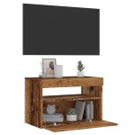 vidaXL Dulap TV cu lumini LED lemn vechi 60x35x40 cm lemn prelucrat vidaXL Dulap TV cu lumini LED lemn vechi 60x35x40 cm lemn prelucrat