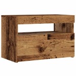 vidaXL Dulap TV cu lumini LED lemn vechi 60x35x40 cm lemn prelucrat vidaXL Dulap TV cu lumini LED lemn vechi 60x35x40 cm lemn prelucrat