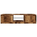 vidaXL Dulap TV cu lumini LED lemn vechi 140x40x36 cm lemn prelucrat vidaXL Dulap TV cu lumini LED lemn vechi 140x40x36 cm lemn prelucrat