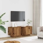 vidaXL Dulap TV, lemn vechi, 100x35x40 cm, lemn prelucrat