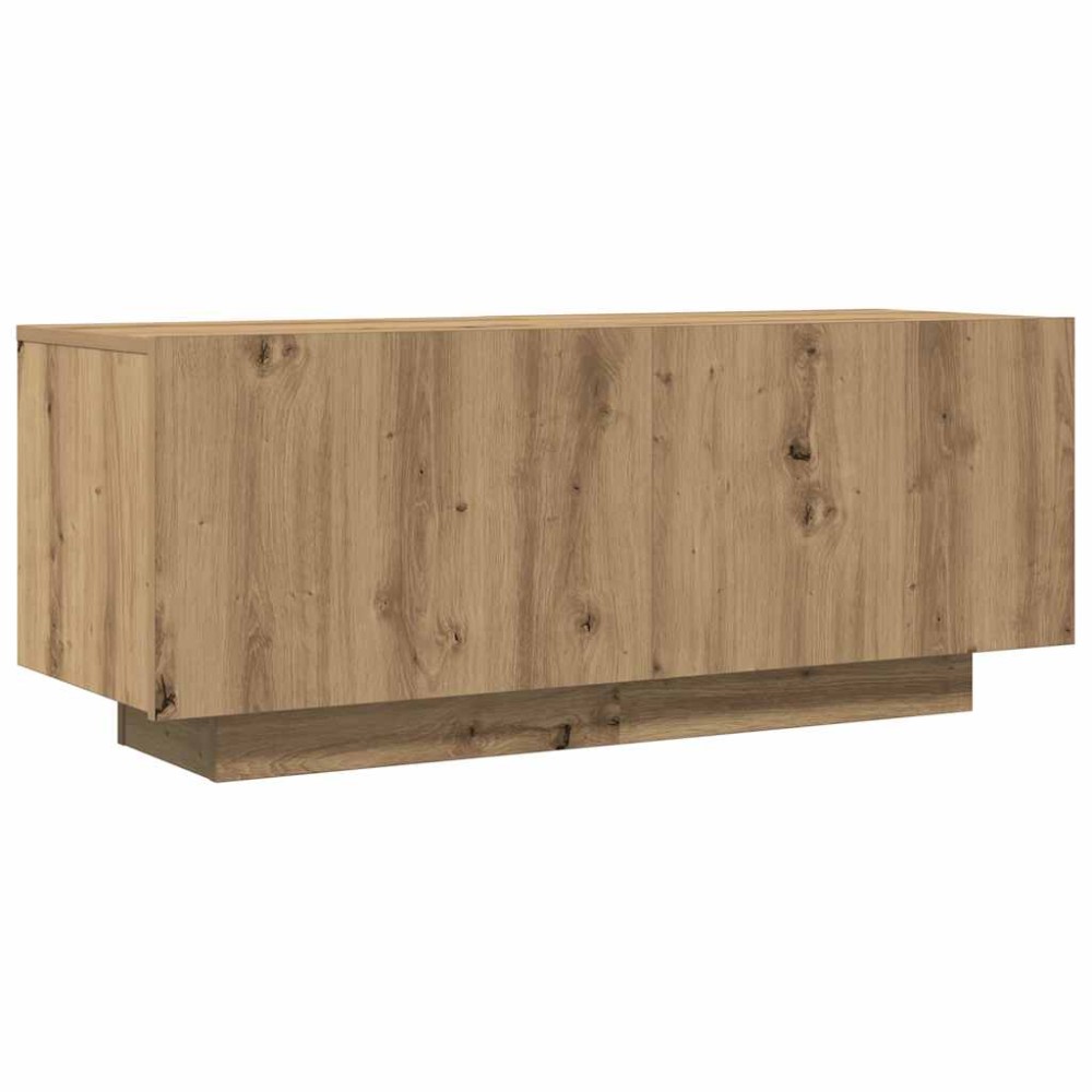 vidaXL Dulap TV, stejar artizanal, 100x35x40 cm, lemn prelucrat